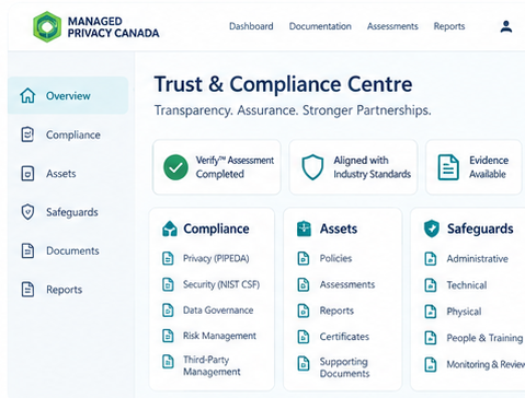 Trust and assurance centre